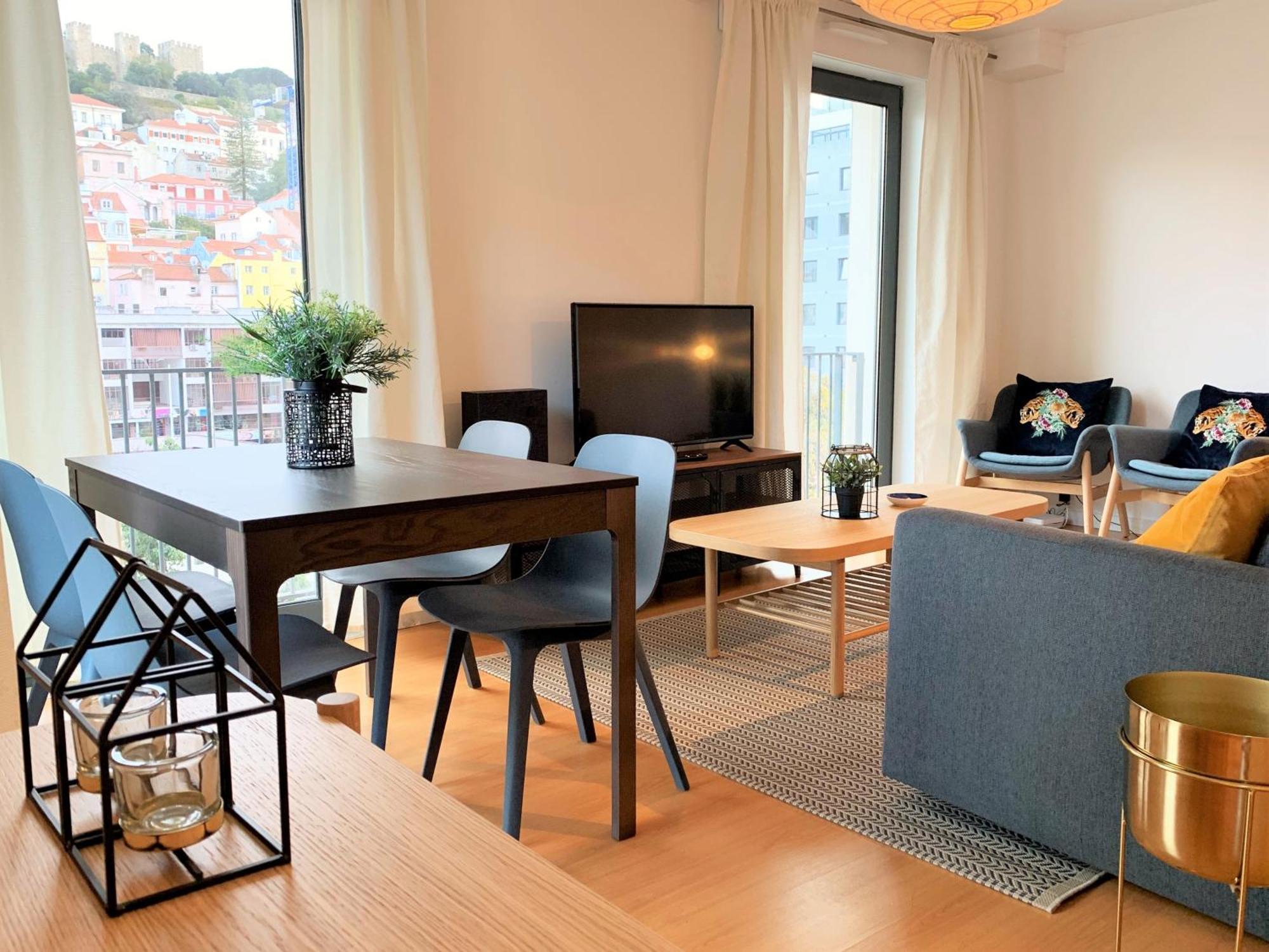 Mm3 Very Central Baixa-Rossio! Castle View And Free Parking! Apartment